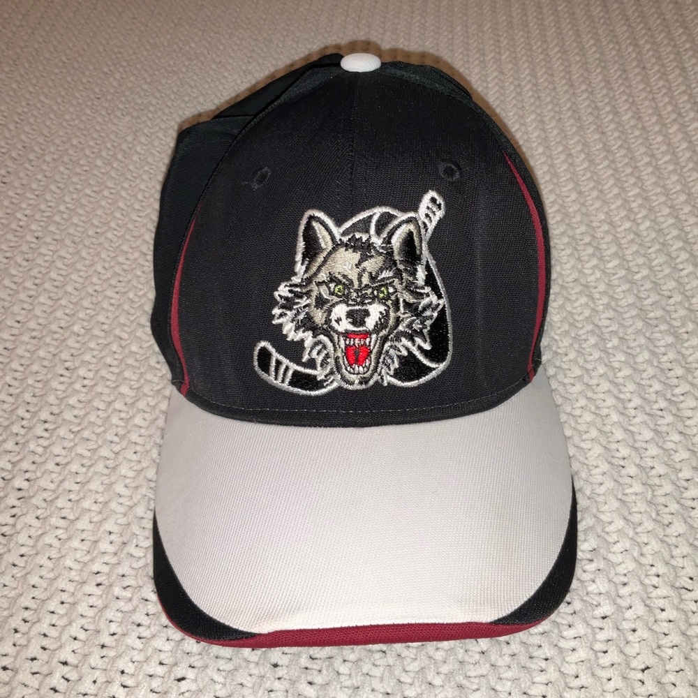 Vintage Reebok Chicago Wolves AHL Hockey Hat Cap SIZE S/M